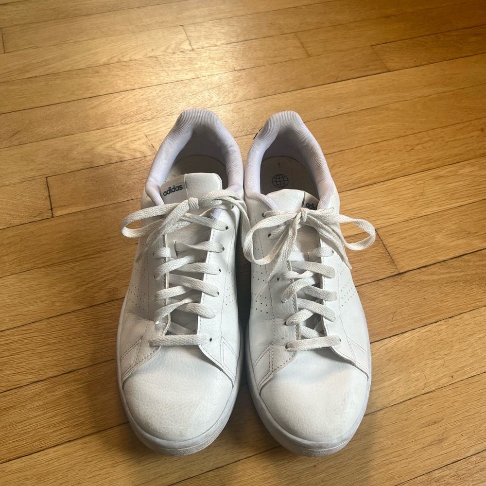 Adidas White Athletic Shoes
